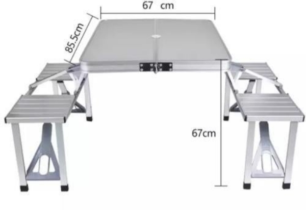 MESA PARA PICNIC PLEGABLE